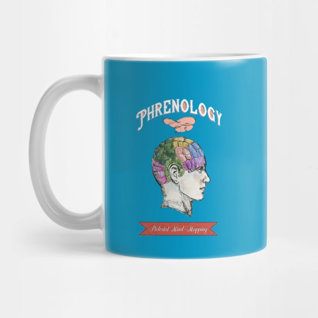 Phrenology - Pictorial Mind Mapping by FanitsaArt